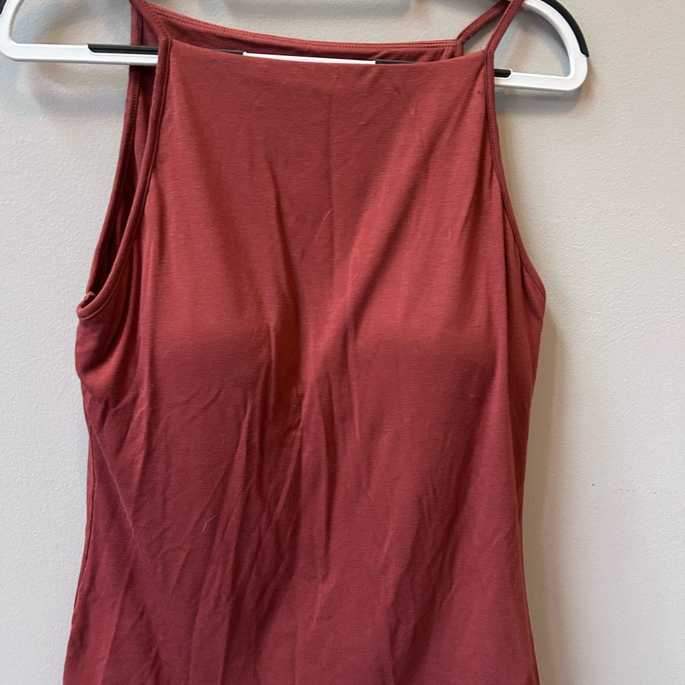 OGL Women's Sleeveless Terracotta Tank Top